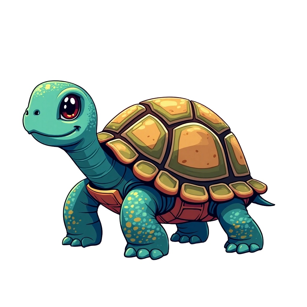 Cartoon Turtle Illustration